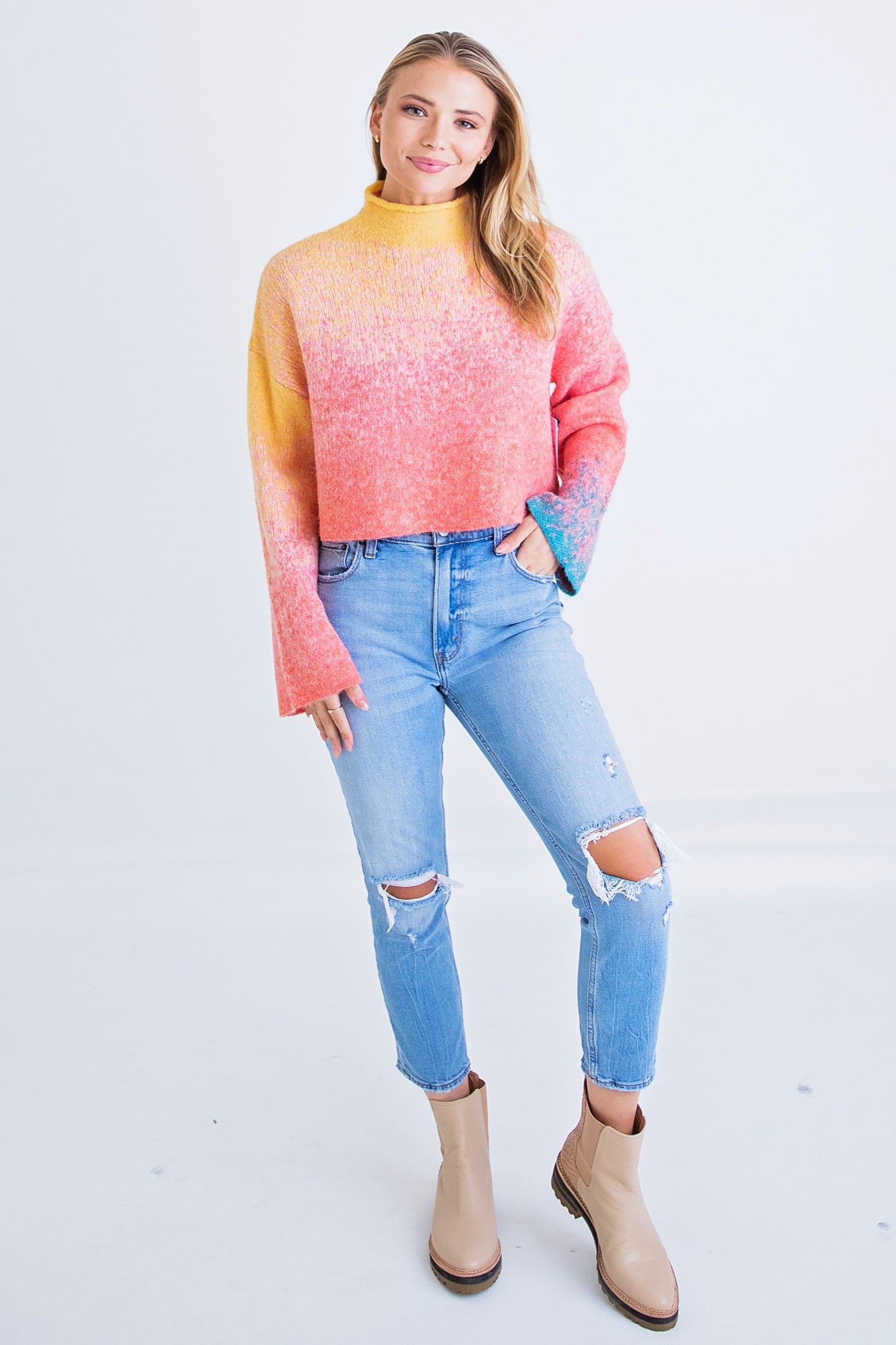 Mix Yarn Sweater