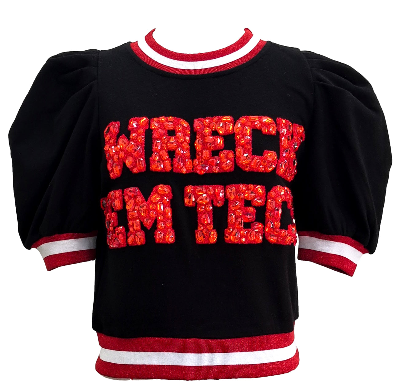 Poof Sleeve 'Wreck Em' Short Sleeve Top