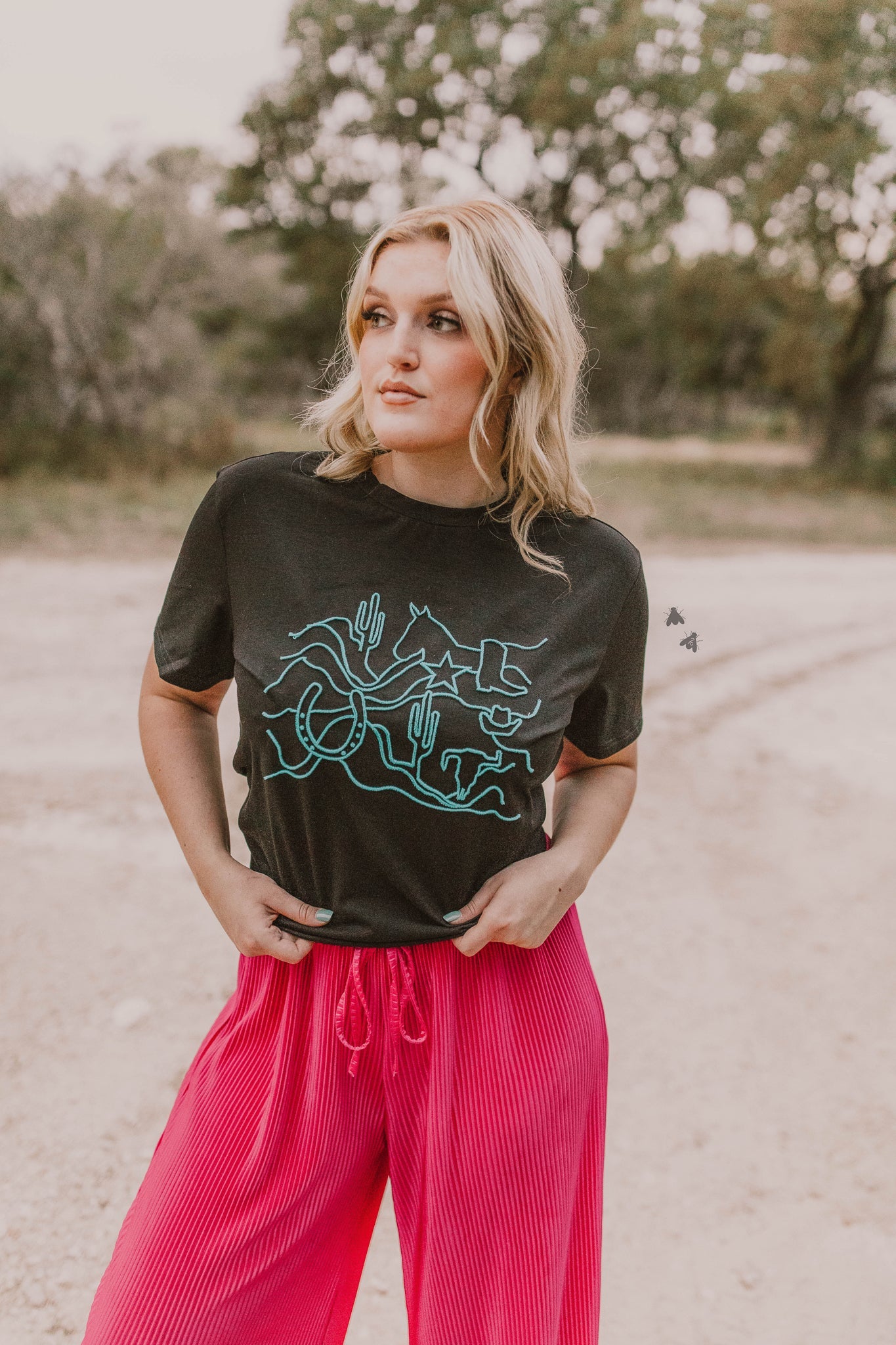 Black Ranch Road Tee